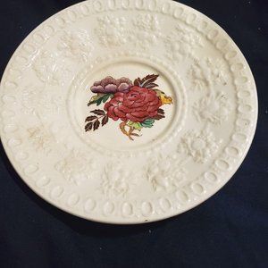 Wedgewood Wellesley Bullfinch Floral Pattern AL9531 Tea Saucer 5.25" England VTG